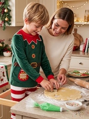 Harry Bear Green Elf Pyjamas - Image 3 of 9