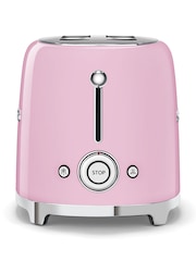 Smeg Pink 2 Slice Toaster - Image 3 of 4