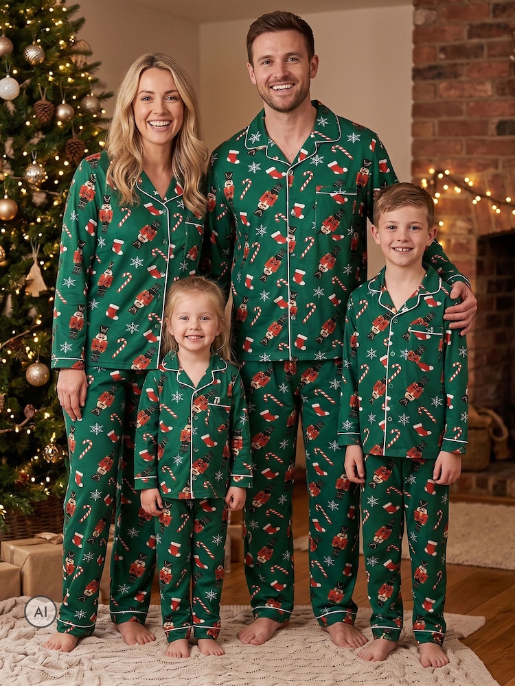 Harry Bear Green Christmas Pyjamas - Image 2 of 10