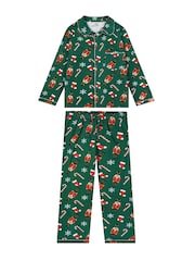 Harry Bear Green Christmas Pyjamas - Image 6 of 10