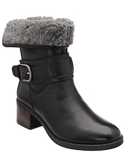 Lotus Dark Black Occasion Boots - Image 1 of 4