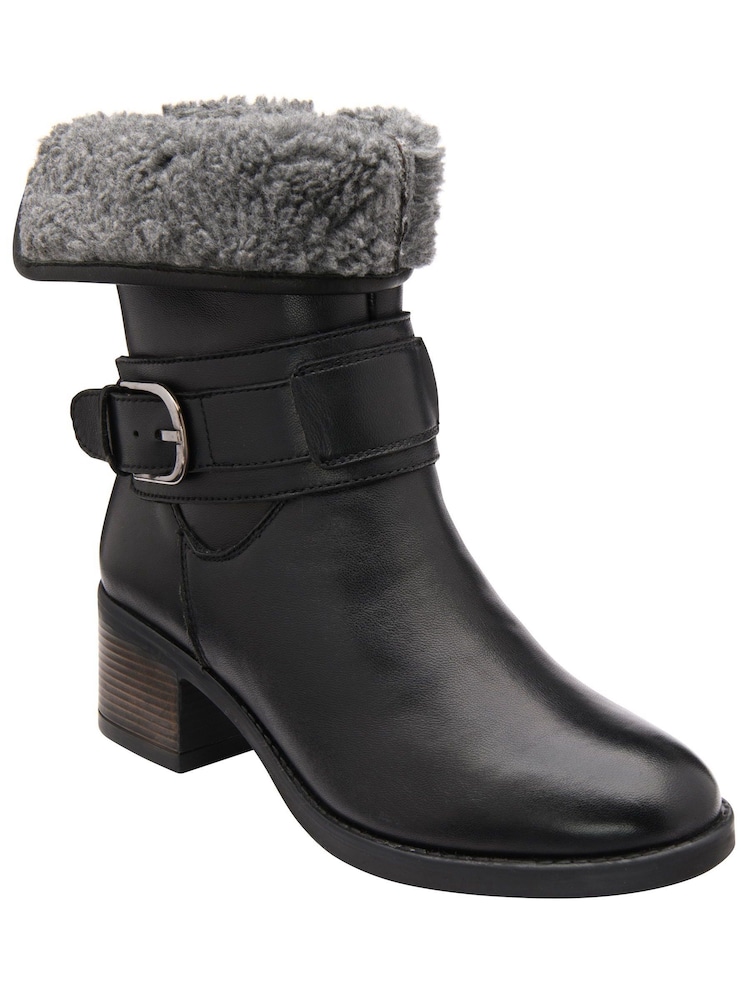 Lotus Dark Black Occasion Boots - Image 1 of 4
