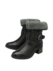 Lotus Dark Black Occasion Boots - Image 2 of 4