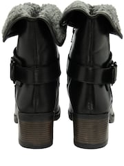 Lotus Dark Black Occasion Boots - Image 3 of 4