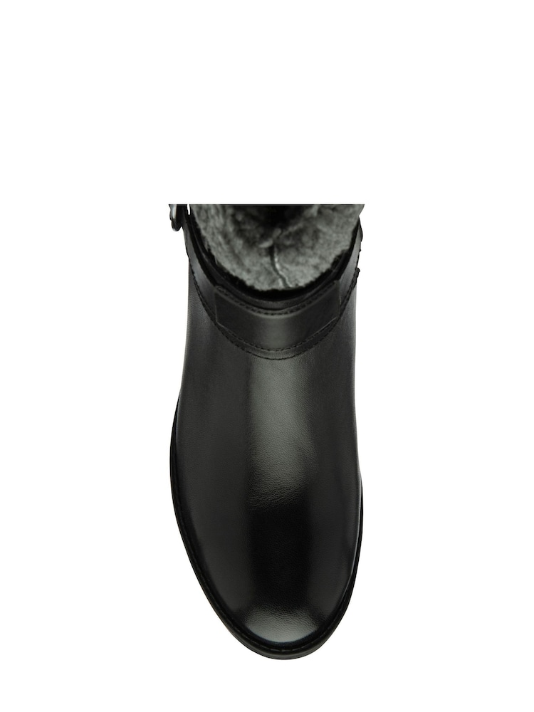 Lotus Dark Black Occasion Boots - Image 4 of 4