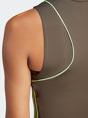 adidas Green Hyperglam Colour Pop Training Tank Top - Image 4 of 5