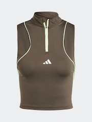 adidas Green Hyperglam Colour Pop Training Tank Top - Image 5 of 5