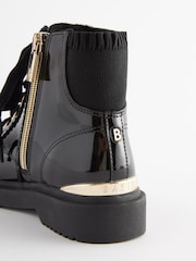 Baker by Ted Baker Mädchen Lackschuhe zum Schnüren, Schwarz - Bild 3 von 6
