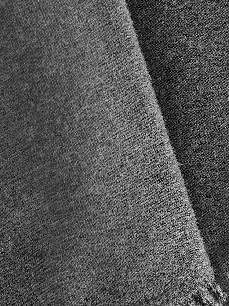 Charcoal Grey Lace Trim Leggings (3mths-7yrs) - Image 5 of 5