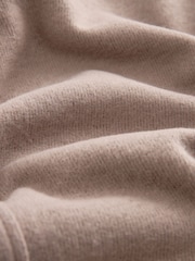 Neutral - Kuscheliger, weicher Pullover mit Rundhalsausschnitt und gerippten Nähten - Bild 7 von 7