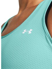 Under Armour Blue Tech Mesh Racer Tank - Image 3 of 5