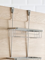 Chrome Over Door Two Tier Shower Caddy - Image 2 of 6