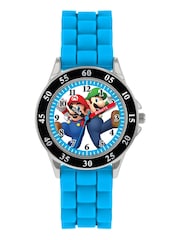 Peers Hardy Blue Nintendo Mario Time Teacher Watch - Image 1 of 5