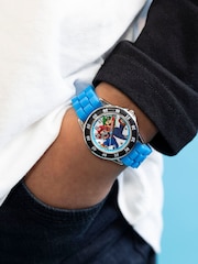 Peers Hardy Blue Nintendo Mario Time Teacher Watch - Image 2 of 5