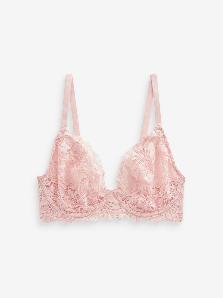 Rose clair - Soutien-gorge AE Ultimate Comfort en dentelle - Image 5 of 6