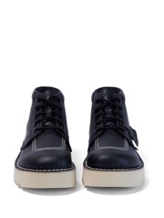 Kickers Black Hi Stack Boots - Image 4 of 6