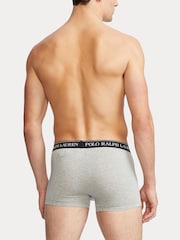 Polo Ralph Lauren Grey Stretch Cotton Boxers 3 Pack - Image 4 of 6