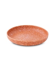 Curateology Set of 4 Terracotta LoHo Reactive Glaze Pasta Bowls - Image 4 of 5