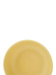 Curateology Set of 4 Canary Yellow LoHo Reactive Glaze Cereal Bowls - Image 5 of 5