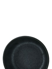 Curateology Set of 4 Charcoal LoHo Reactive Glaze Cereal Bowls - Image 3 of 5