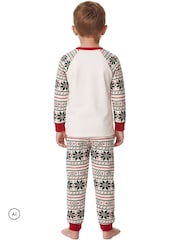 Harry Bear Cream Christmas Stocking Pyjamas - Image 2 of 6