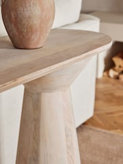 Light Soild Mango Wood Console Table - Image 2 of 7