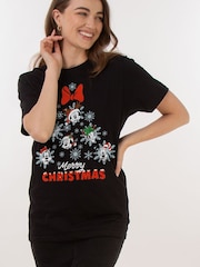Brands In Disney Mickey & Friends Christmas Tree Fit T-Shirt - 4의 이미지 1