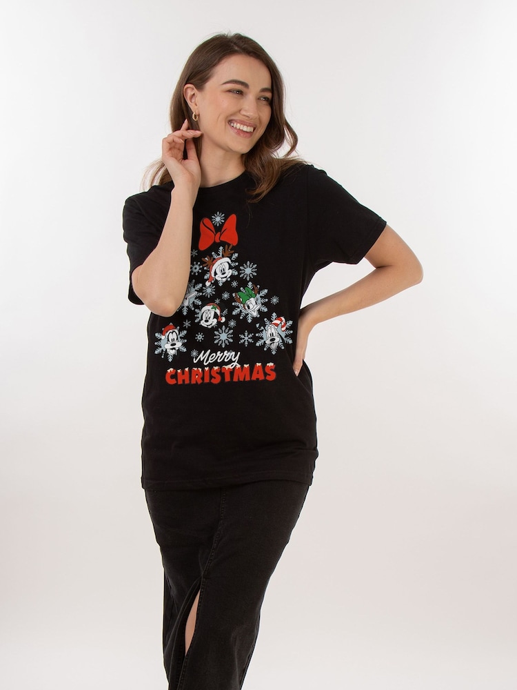 Brands In Disney Mickey & Friends Christmas Tree Fit T-Shirt - 4의 이미지 2