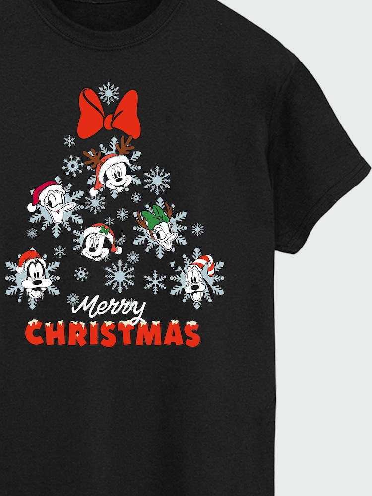 Brands In Disney Mickey & Friends Christmas Tree Fit T-Shirt - 4의 이미지 4