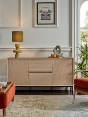 Light Marlow Oak Effect Large Sideboard - Image 1 of 9