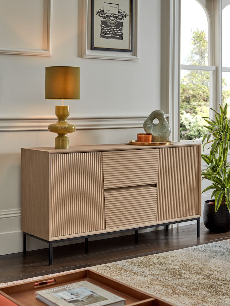 Light Marlow Oak Effect Large Sideboard - Image 2 of 9