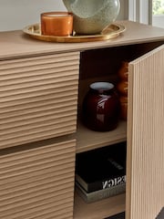 Light Marlow Oak Effect Large Sideboard - Image 4 of 9