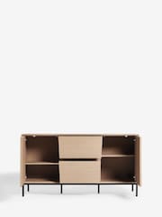 Light Marlow Oak Effect Large Sideboard - Image 6 of 9
