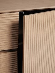 Light Marlow Oak Effect Large Sideboard - Image 9 of 9