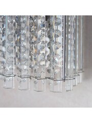 Gallery Home Silver Kimbie Wall Light - Image 5 of 6