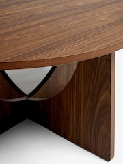 Dark Craft Wood Effect Side Table - Image 6 of 6