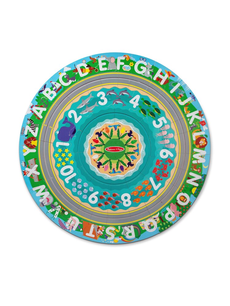 Melissa & Doug Round the Shore Floor Puzzle Play Set - Image 1 of 9 Melissa & Doug Round the Shore Floor Puzzle Play Set - Image 1 of 9