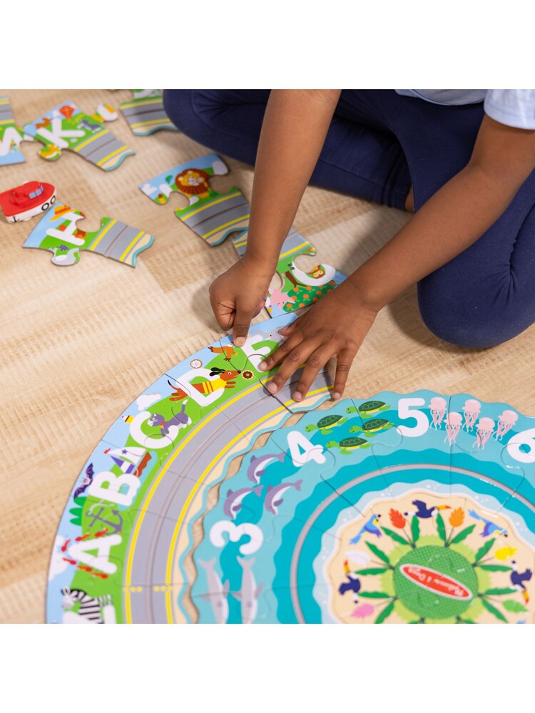 Melissa & Doug Round the Shore Floor Puzzle Play Set - Image 2 of 9 Melissa & Doug Round the Shore Floor Puzzle Play Set - Image 2 of 9