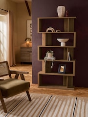 Dark Bronx Oak Effect Display Shelf - Image 1 of 8