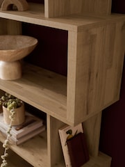 Dark Bronx Oak Effect Display Shelf - Image 3 of 8