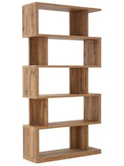 Dark Bronx Oak Effect Display Shelf - Image 5 of 8