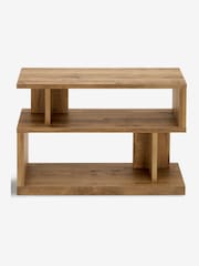 Dark Bronx Oak Effect Side Table - Image 4 of 9