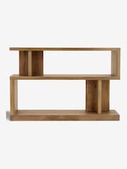 Dark Bronx Oak Effect Side Table - Image 6 of 9