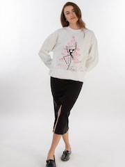 Brands In Disney The Nightmare Before Christmas Tree Sweatshirt - صورة 2 من 5