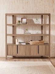 Natural Dexter Oak Effect Wide Shelf - Image 2 of 8