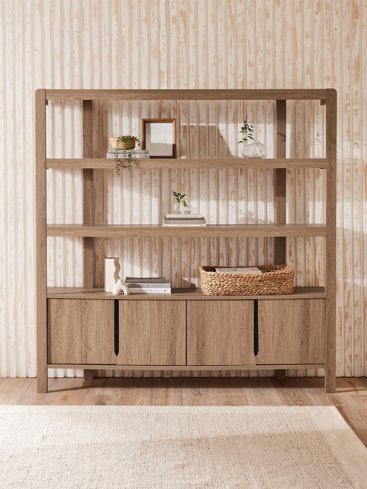 Natural Dexter Oak Effect Wide Shelf - Image 2 of 8