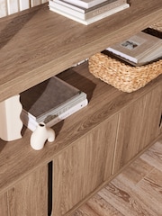 Natural Dexter Oak Effect Wide Shelf - Image 4 of 8