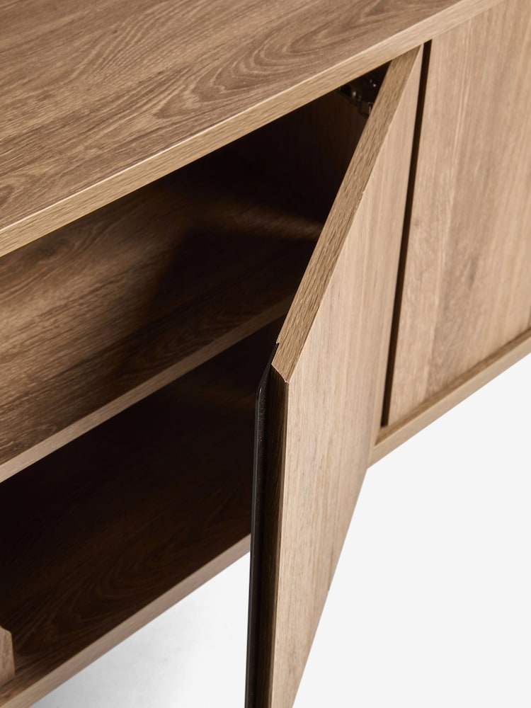 Natural Dexter Oak Effect Wide Shelf - Image 8 of 8