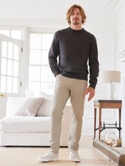 Dark Grey Regular Wool Blend Knit Jumper - Image 2 of 9