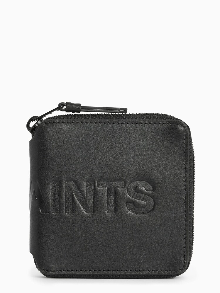 AllSaints Black Clymer Wallet - Image 2 of 6